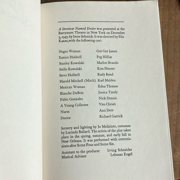 A Streetcar Named Desire Book by Tennessee Williams - Picture 6 of 15